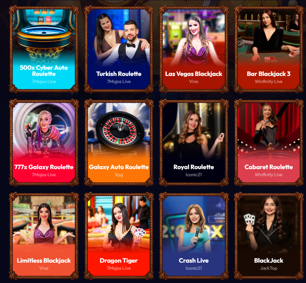 Smash Casino live casino games — 500x Cyber Auto Roulette, Turkish Roulette, Las Vegas Blackjack, Bar Blackjack 3, Dragon Tiger, Crash Live, Limitless Blackjack